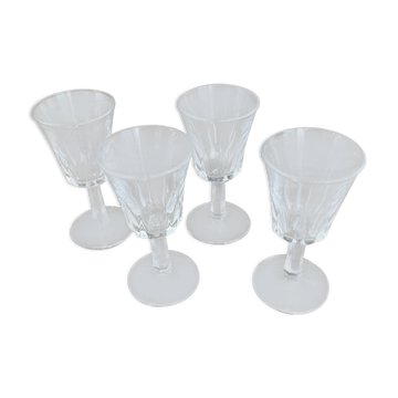 4 verres à liqueur