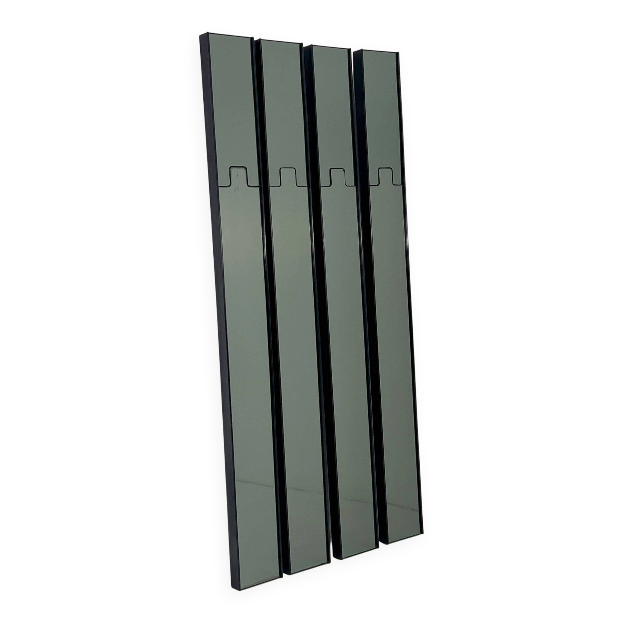 Set of mirrors/coatracks model Gronda by Luciano Bertoncini for Elco.