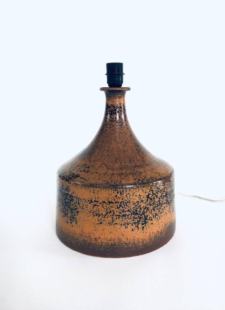 Mid-Century Scandinavian Ceramic Table Lamp from Aypot, Sweden, 1970s