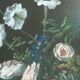 Pastel of a bouquet of flowers, Napoleon III, 19th century
