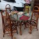 Rattan garden furniture