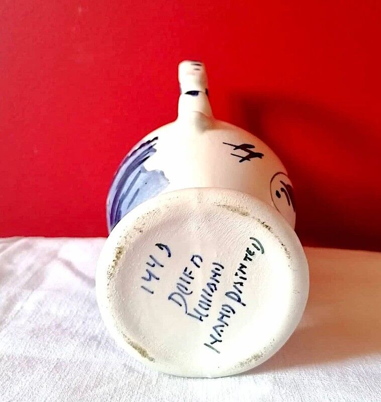 Delft porcelain pitcher, Holland