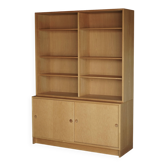 Oak Bookcase by Børge Mogensen for Karl Andersson & söner. Sweden, 1960s