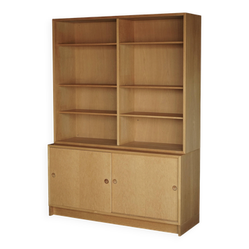 Oak Bookcase by Børge Mogensen for Karl Andersson & söner. Sweden, 1960s