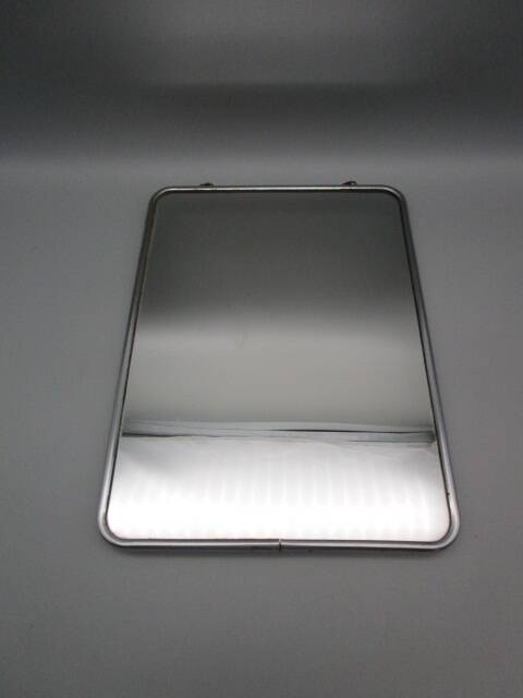 Antique barber's mirror