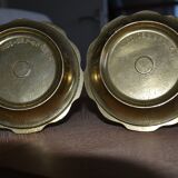 2 basement/bedside lamps in bronze