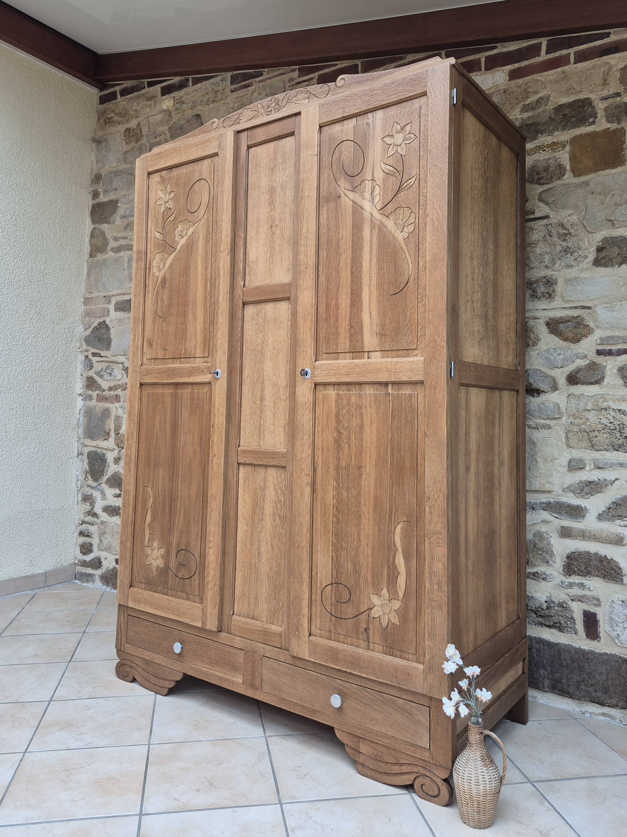 Parisian Art Deco wardrobe