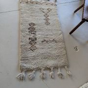 Vintage Moroccan wool rug