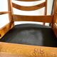 Set de 5 chaises scandinaves teck et skaï