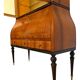 Secretary credenza in marquetry in the Italian Louis XV style from the mid-century, 1960.