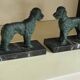 Art Deco poodle-shaped bookends
