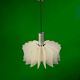German suspension Space Age in textured aluminium and plastic – 1970s