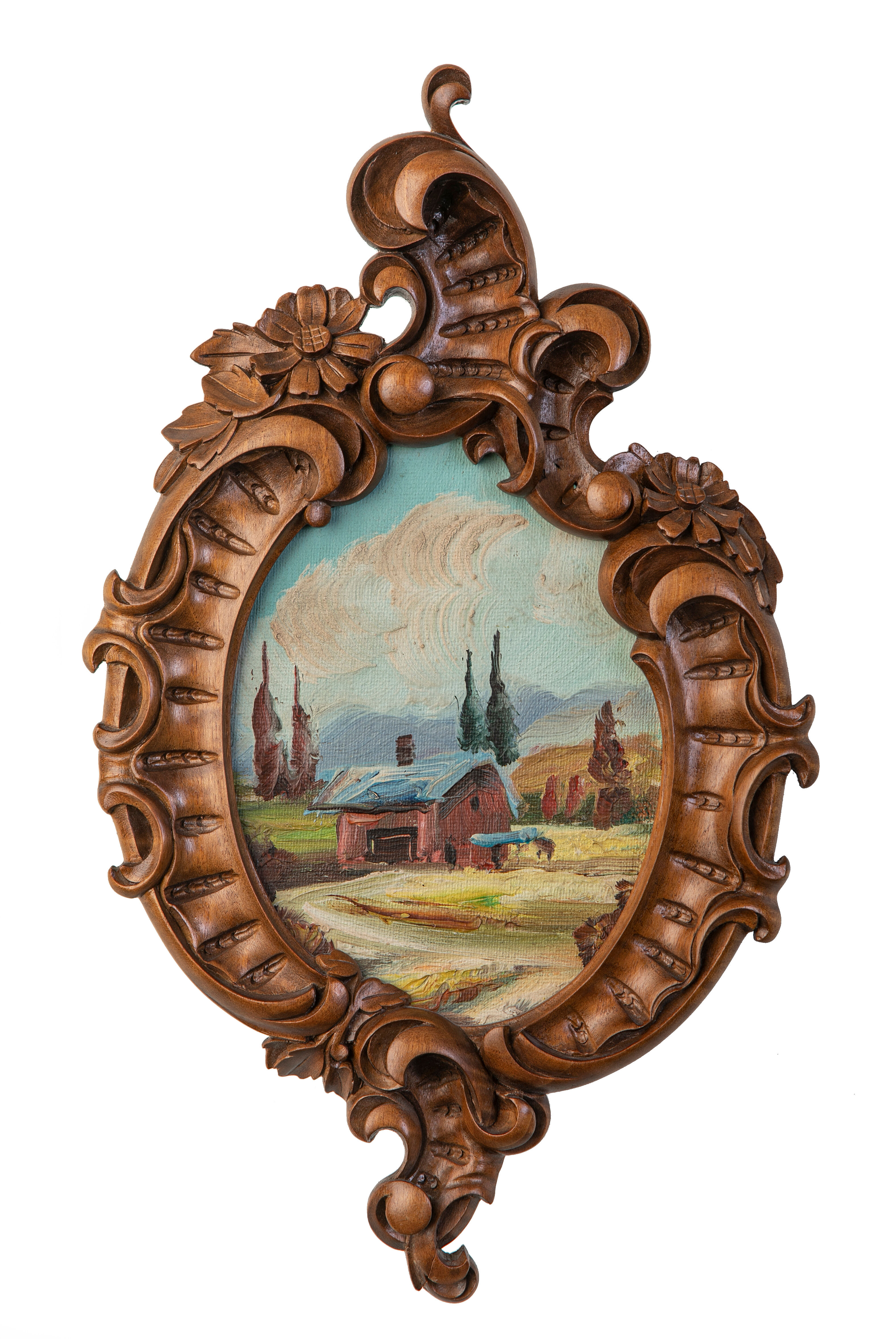 Handcrafted wooden frame