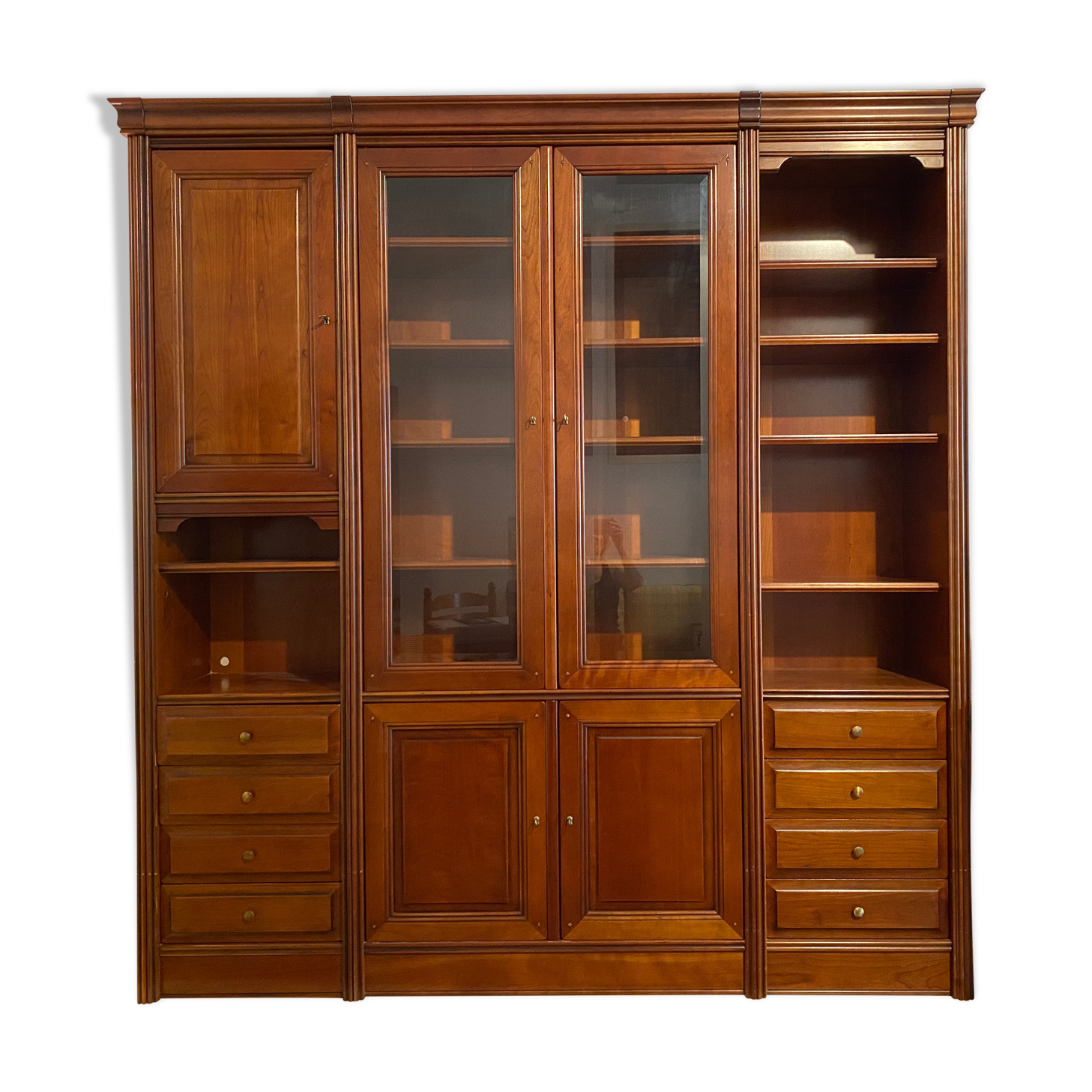 Library/cherry cabinet