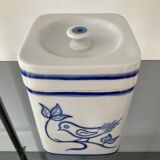 Vintage porcelain pot 70s