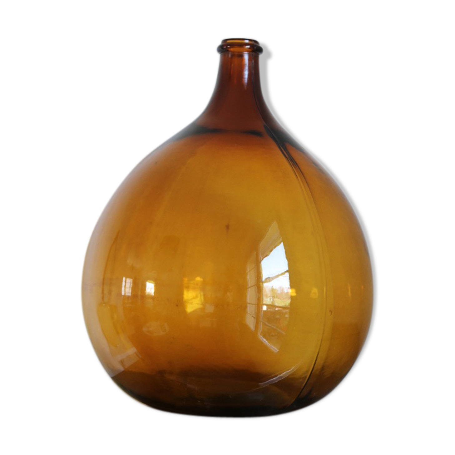 Brown demijohn 25L
