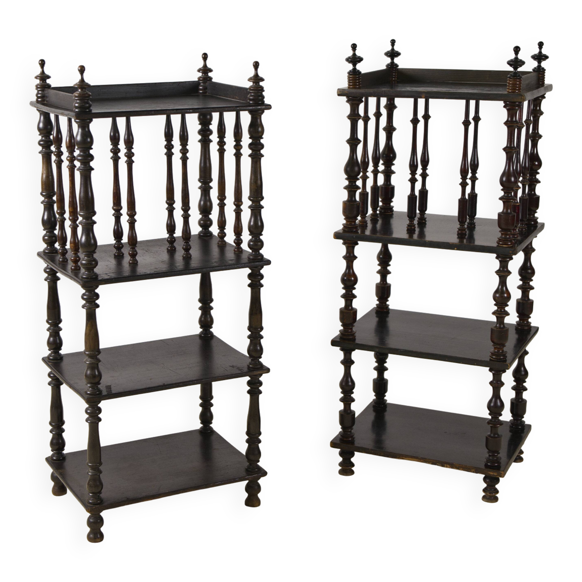 Paire de cabinets à partitions de Napoléon III