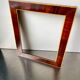 Antique Wooden  Frame intarsia borders 26.5 cm x 22.5  cm