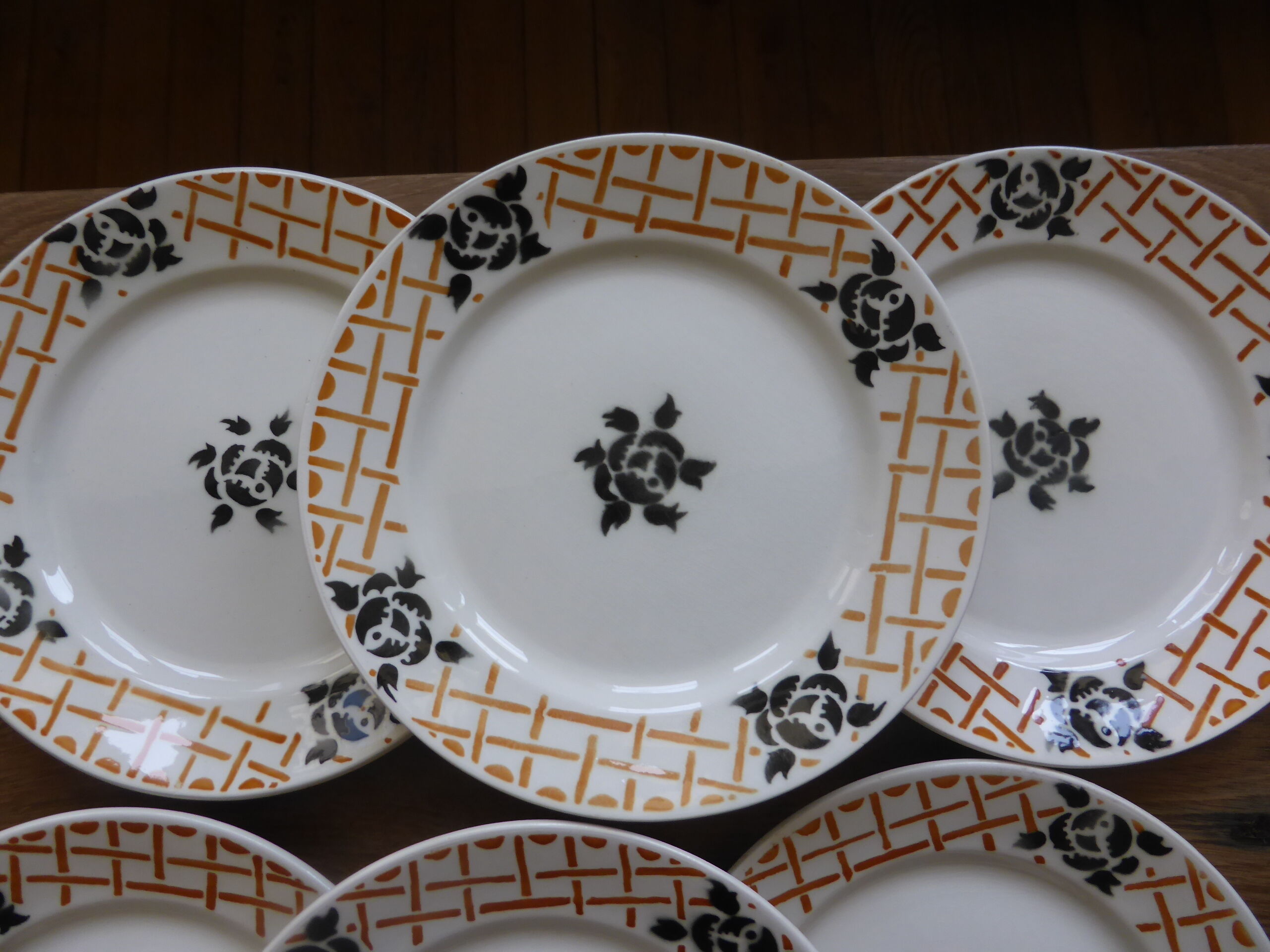 6 Flat plates Badonviller model Roscoff