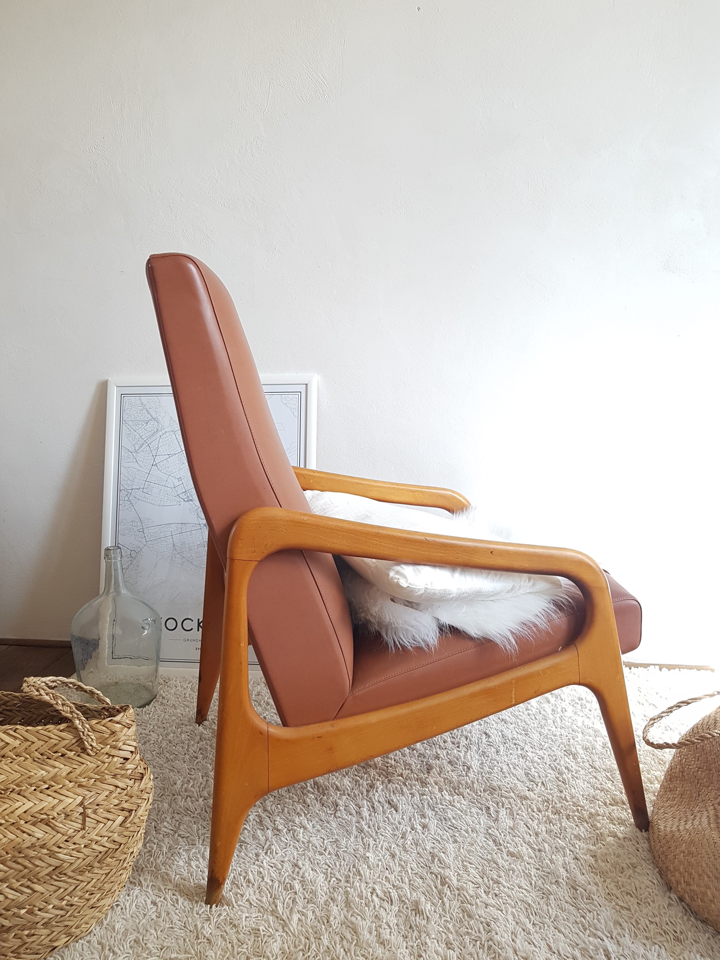 Stella Scandinavian armchair circa 1960