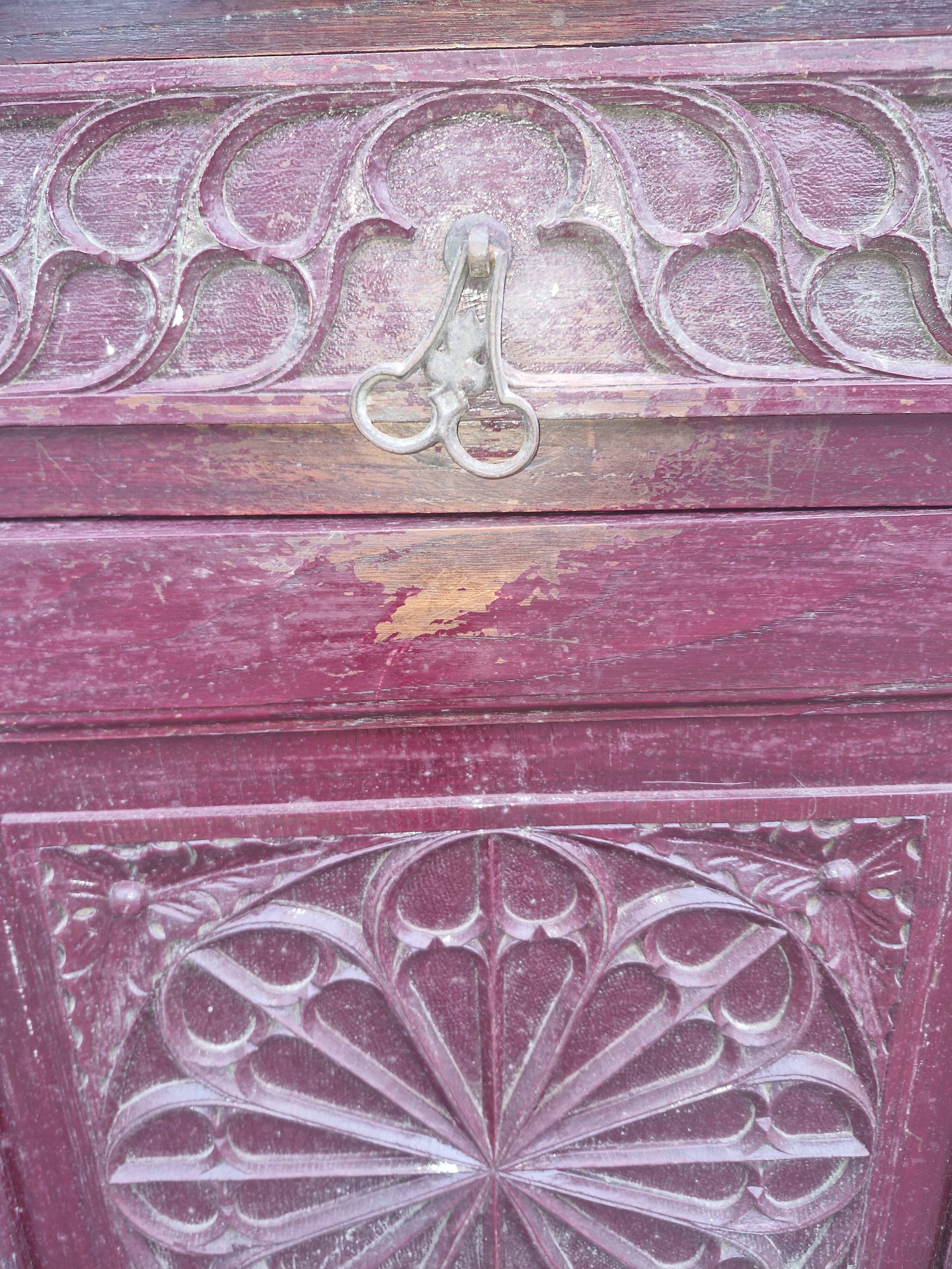 Neo-Gothic cupboard