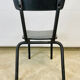 Children's chair in metal and wood