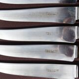 24 knives handle horn and ferrules worked