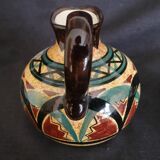 Saint Jean de Bretagne ceramic liqueur set, 5 pieces