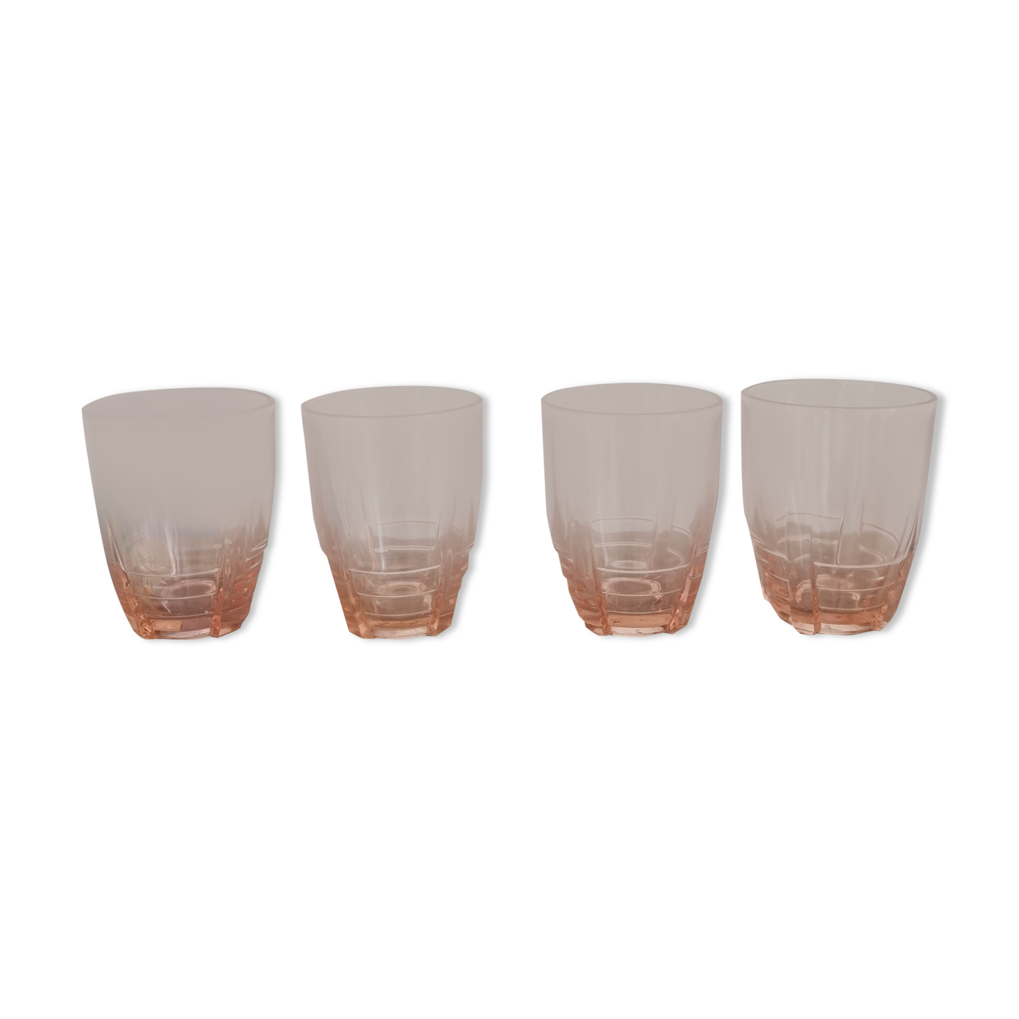 Set of 4 Rosaline water glasses