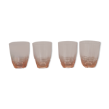Set of 4 Rosaline water glasses