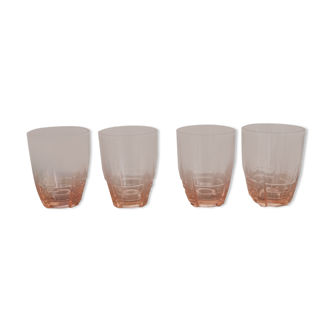Ensemble de 4 verres à eau Rosaline