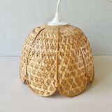 Braided rattan suspension