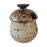 Small mustard pot in sandstone