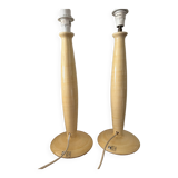 Kostka bedside or desk lamp bases
