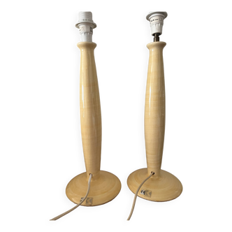 Kostka bedside or desk lamp bases