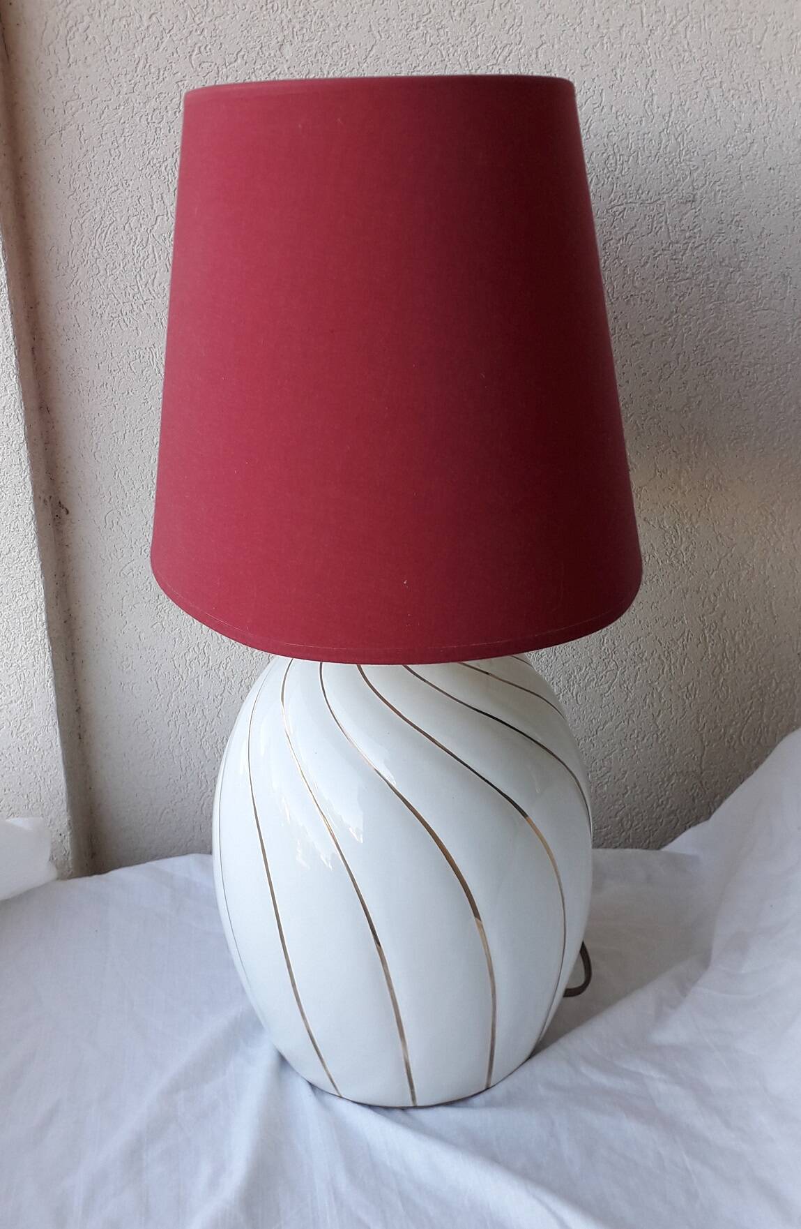 Lampe en céramique style Tommaso Barbi