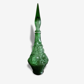 Italian decoration glass bottle