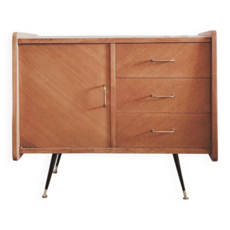 Low buffet/ Renovated vintage sideboard, Scandinavian style, 1950s-60s
