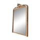 Large antique Louis-Philippe mirror gilded with gold leaf – 186 × 117 cm