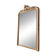 Large antique Louis-Philippe mirror gilded with gold leaf – 186 × 117 cm