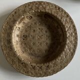 La Borne ceramics Joseph Talbot 1970 XXL in incised stoneware