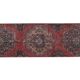 Vintage Turkish hallway rug 63x370 cm