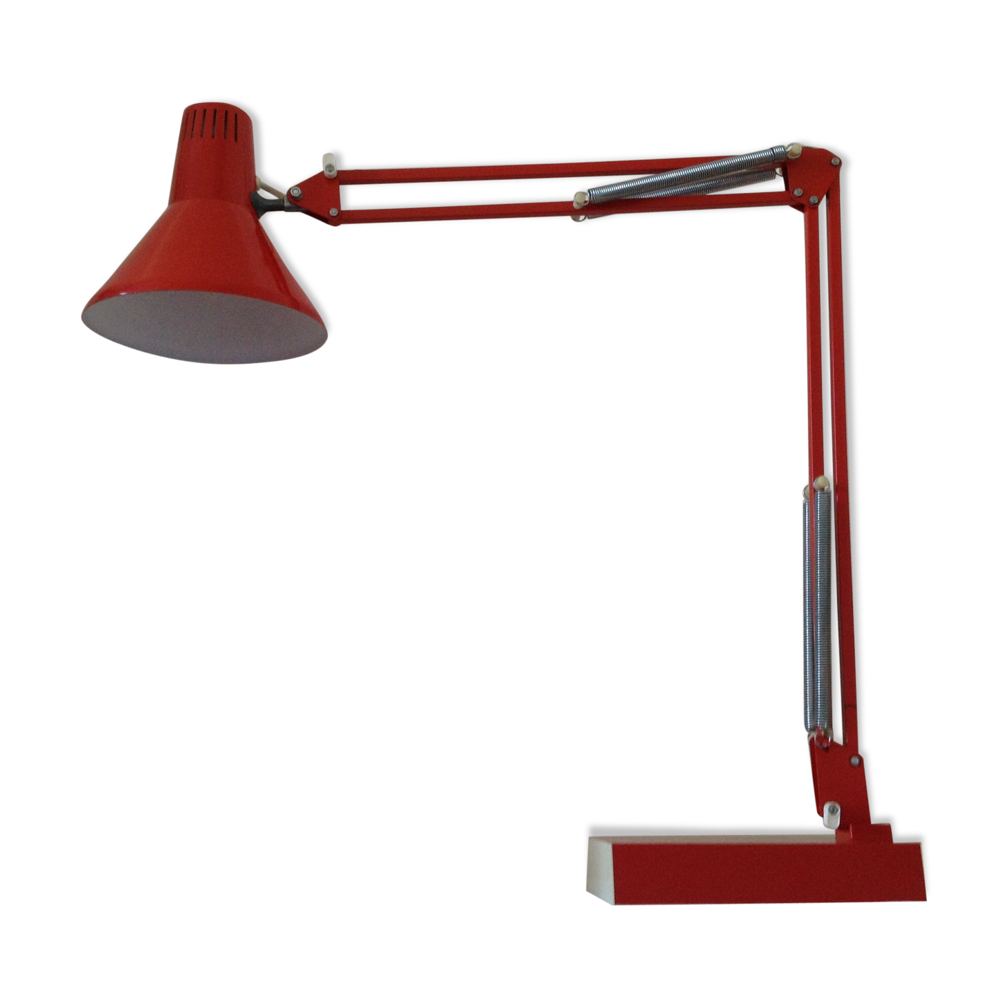 Lampe d'architecte sur socle