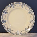 Suite of 11 flat plates iron earth