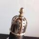 Silver metal salt shaker / 60s-70s