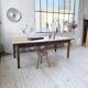 Oak farmhouse table 1950 212cm