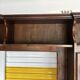 Solid wood bookshelf - French work from the 1950s