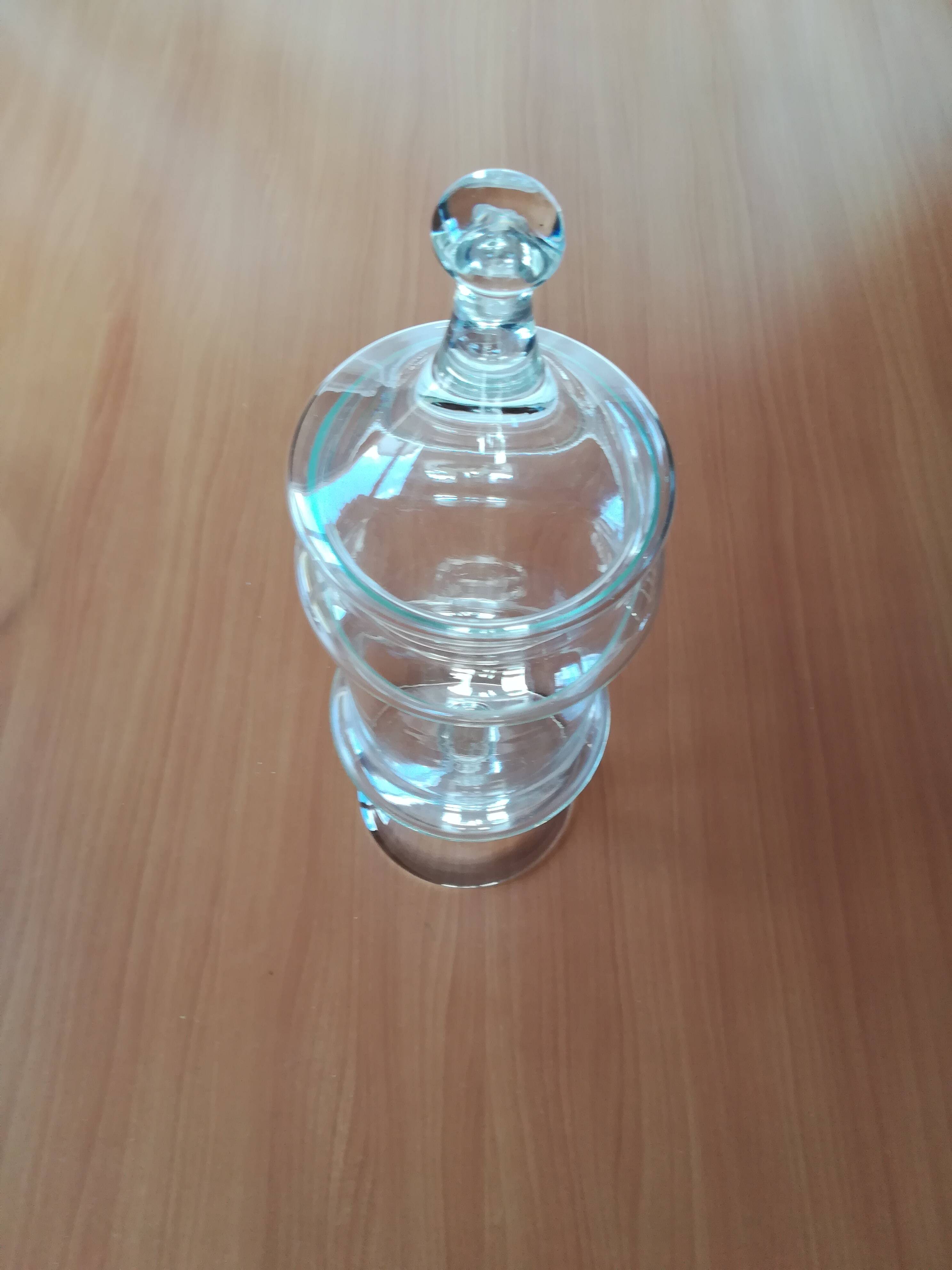 Apothecary jar Candy box on glass base