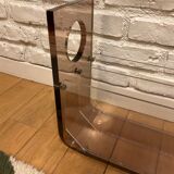 Michel Dumas two-tone plexiglass magazine holder