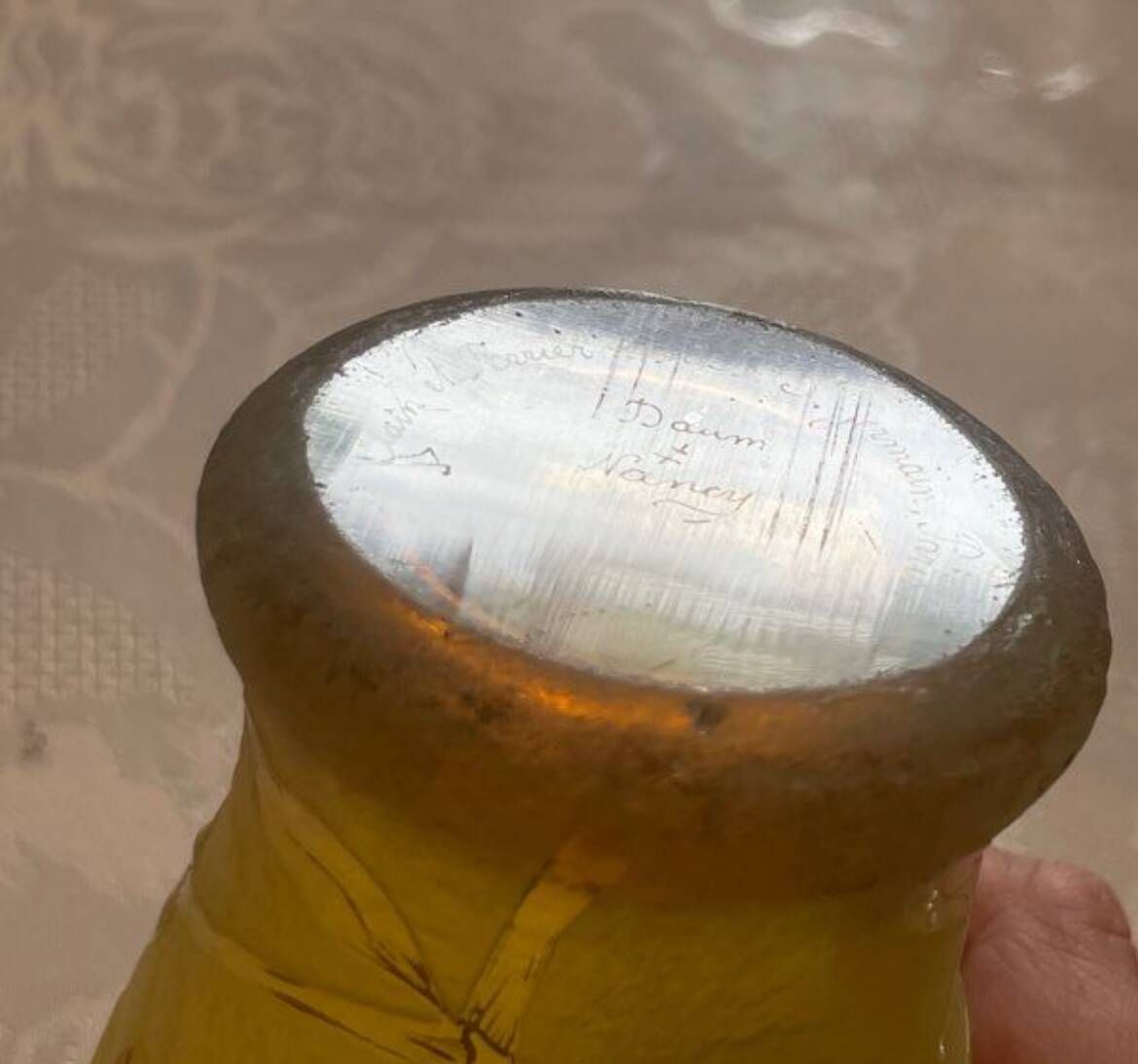 Small daum vase